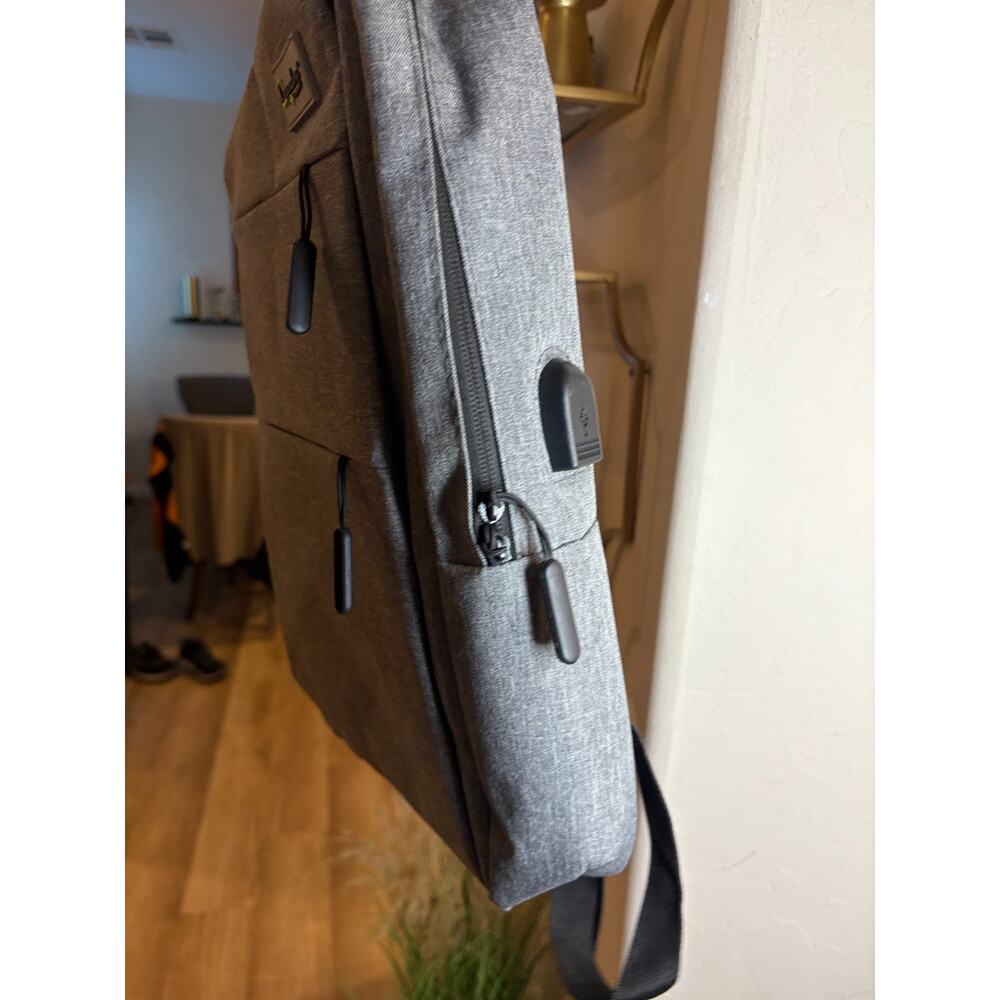 Legendary Computer Backpack, Fits 15.6" or Smaller Laptops, External USB Cable - Picture 6 of 7
